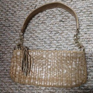 Elliott Lucca Tan Weaved Bag